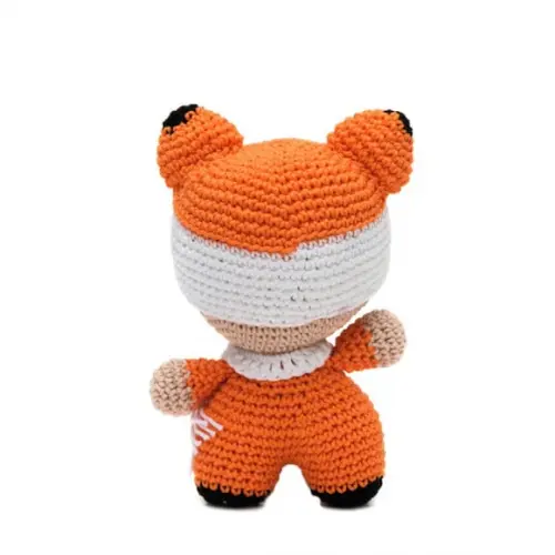 Bebê Raposa em Amigurumi