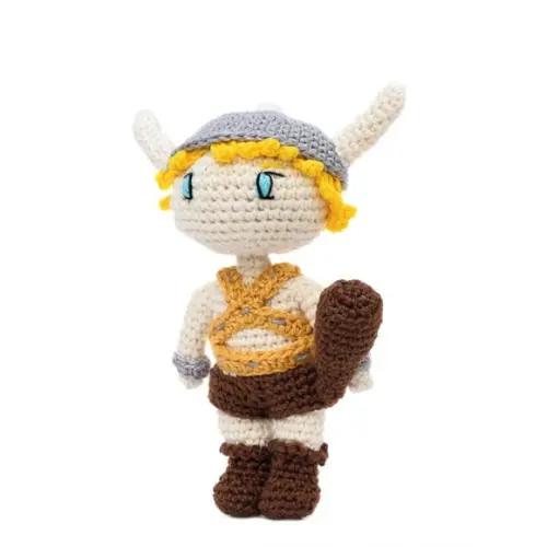 Bobby da Caverna do Dragão em Amigurumi