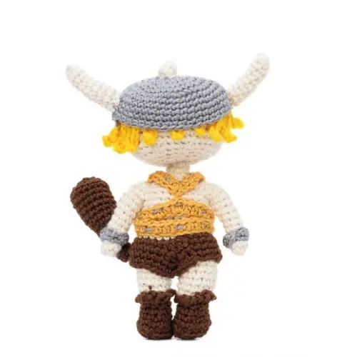 Bobby da Caverna do Dragão em Amigurumi