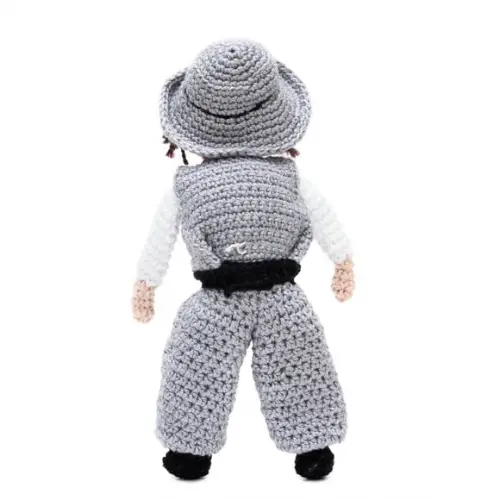 Boneco Gauchinho em Amigurumi