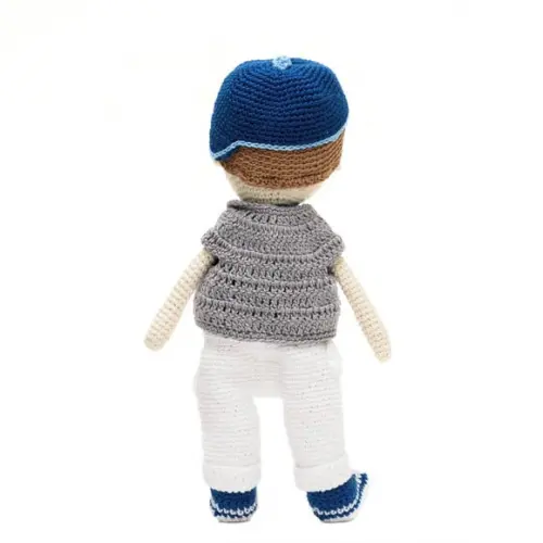 Boneco Jonathan em Amigurumi