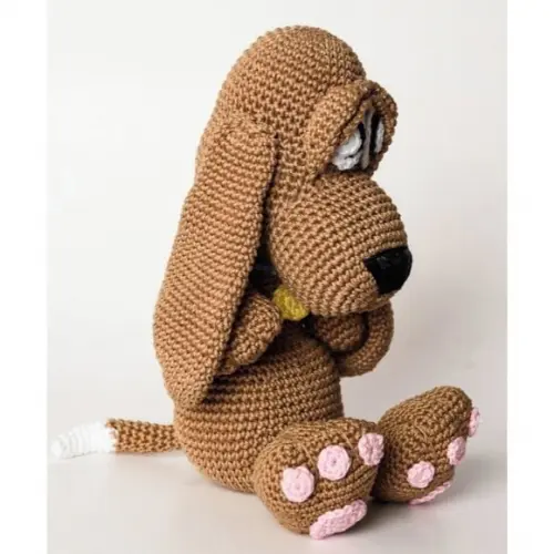 Cachorro em Amigurumi