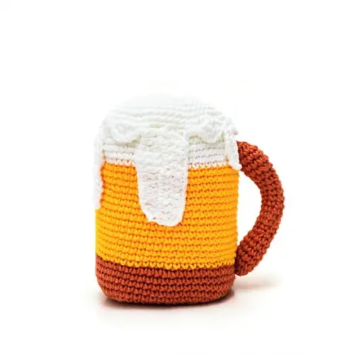 Caneca de Chopp em Amigurumi