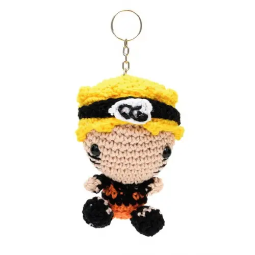 Chaveiro Naruto em Amigurumi