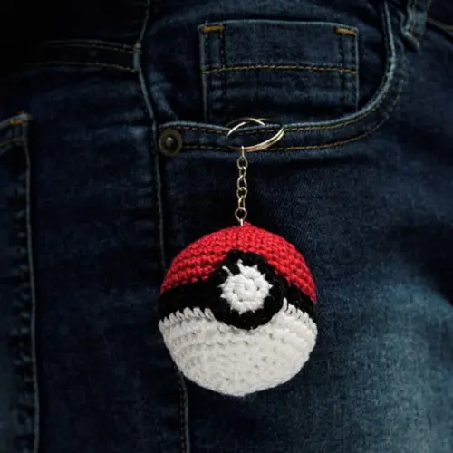 Chaveiro Pokebola Pequena