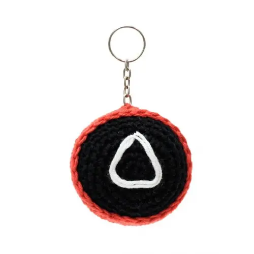 Chaveiros do Série Round Six em Amigurumi