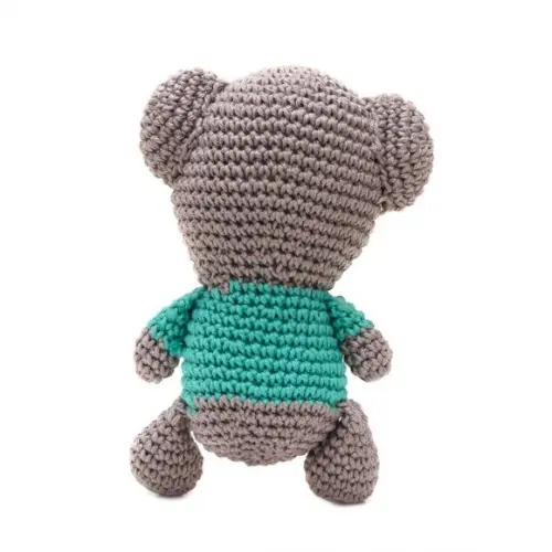 Coala de Camisa Verde em Amigurumi