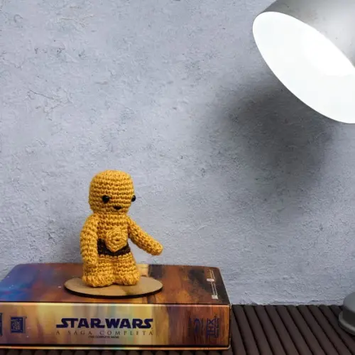 Coleção Star Wars - c - 3po em Amigurumi
