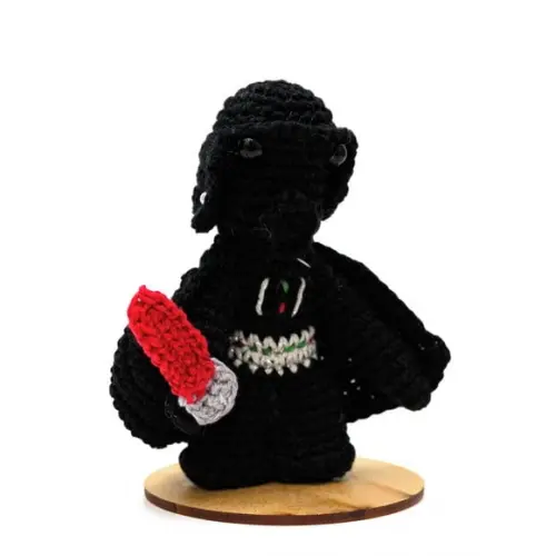 Coleção Star Wars - Darth Vader em Amigurumi