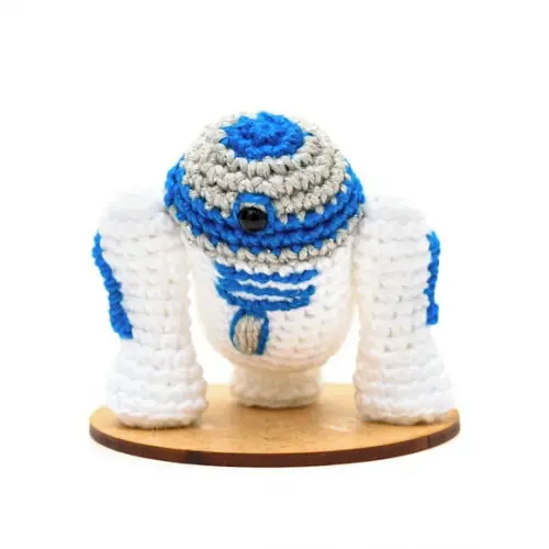 Coleção Star Wars - R2 - D2 em Amigurumi
