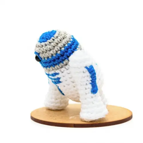 Coleção Star Wars - R2 - D2 em Amigurumi