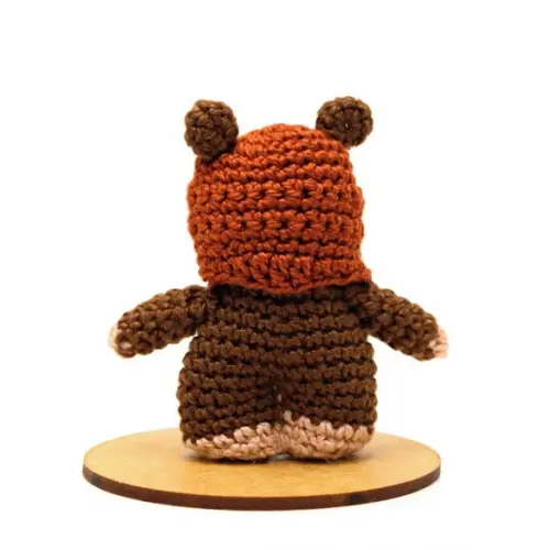 Coleção Star Wars - Wicket The Ewok em Amigurumi