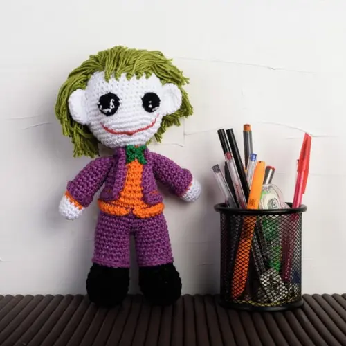 Coringa em Amigurumi