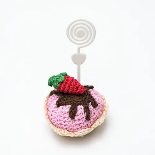 Cupcake em Amigurumi