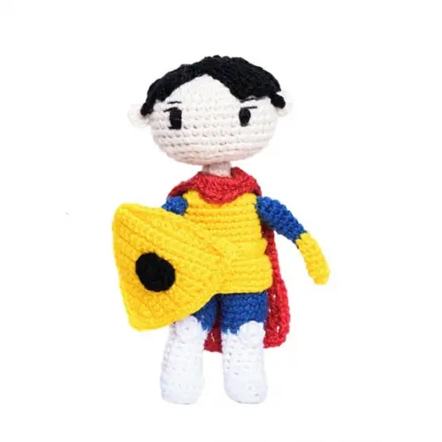 Eric da Caverna do Dragão em Amigurumi