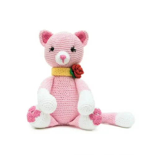 Gatinha Miau em Amigurumi