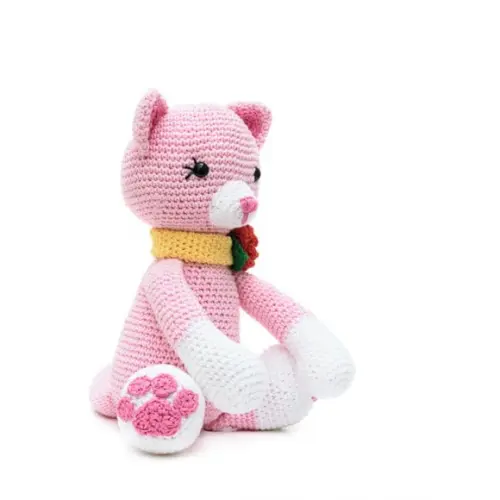 Gatinha Miau em Amigurumi