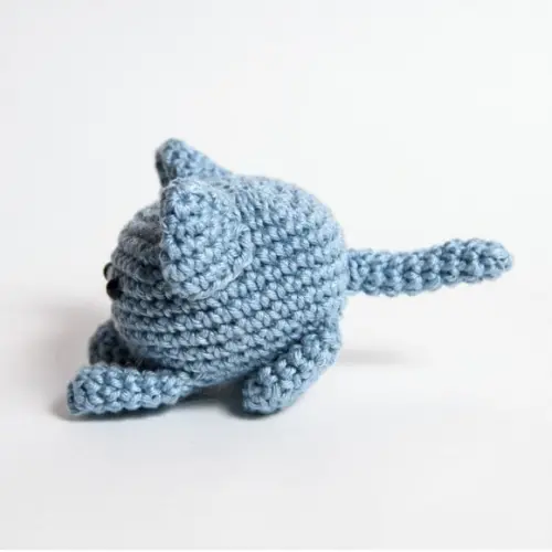 Gato Cubo em Amigurumi