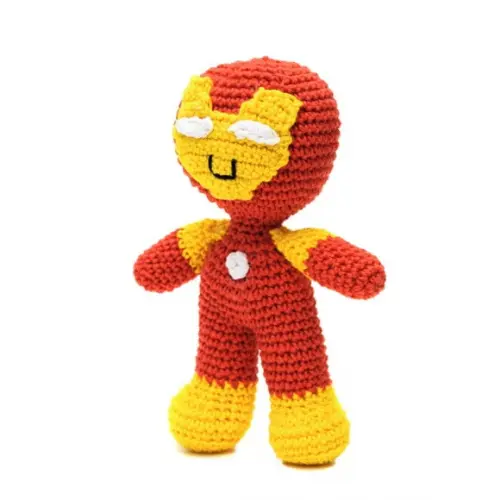 Homem de Ferro em Amigurumi