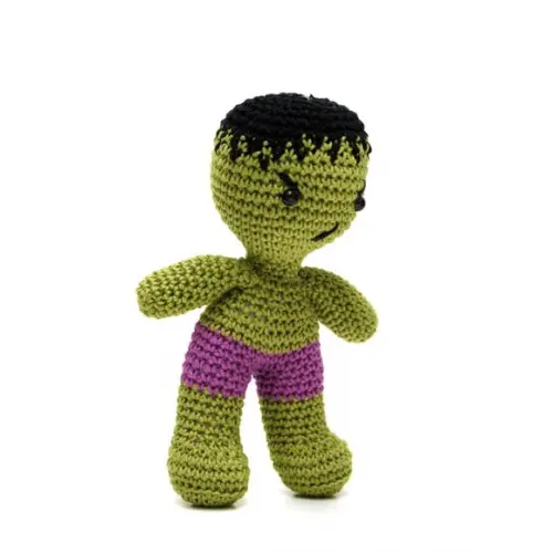 Hulk em Amigurumi