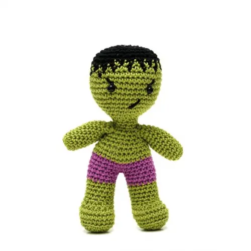 Hulk em Amigurumi