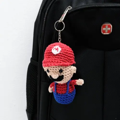 Mario em Amigurumi