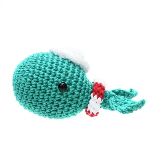 Mini Baleia de Chapéu e Bóia