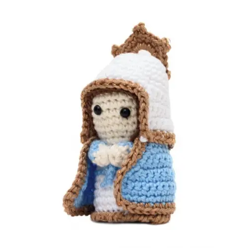 Mini Nossa Senhora da Graça em Amigurumi