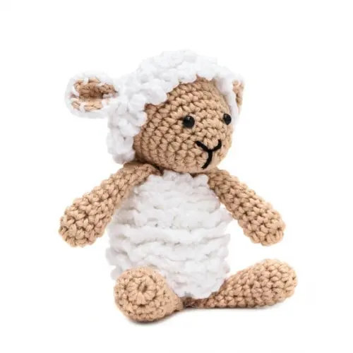 Mini Ovelha em Amigurumi