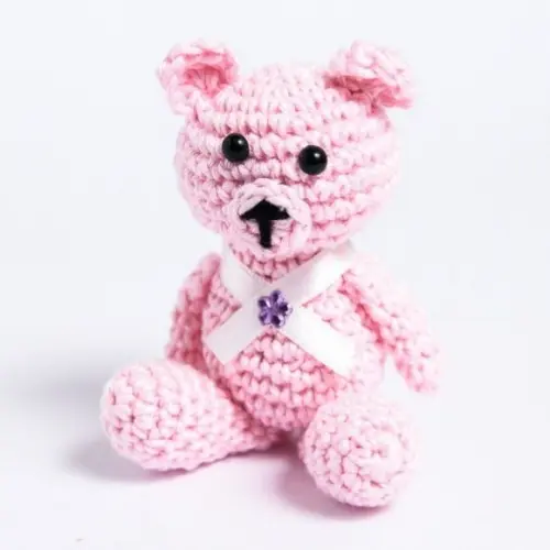 Mini Ursinhos em Amigurumi