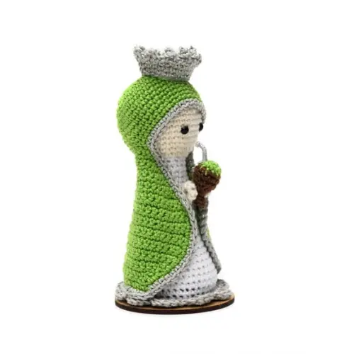 Nossa Senhora do Chimarrão em Amigurumi
