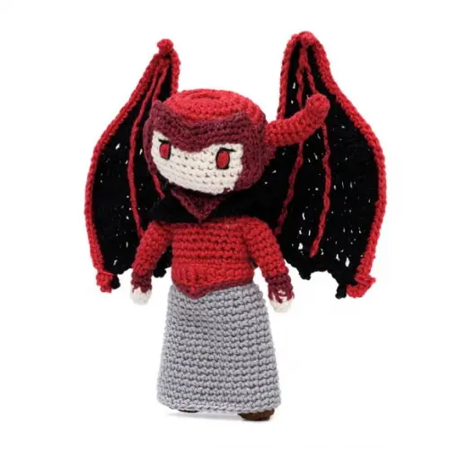 o Vingador da Caverna do Dragão em Amigurumi