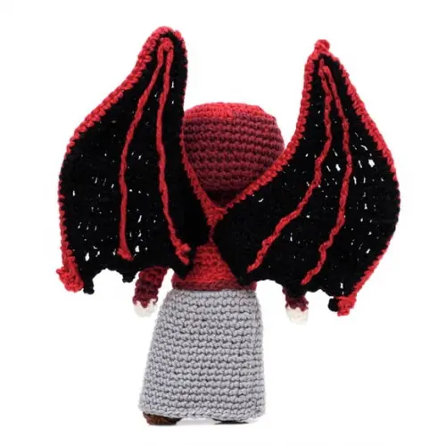 o Vingador da Caverna do Dragão em Amigurumi