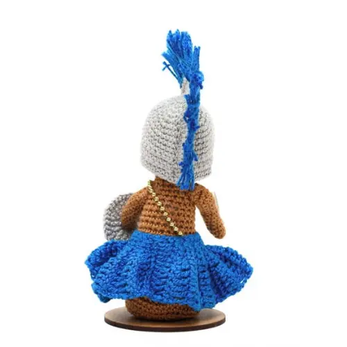 Ogum em Amigurumi