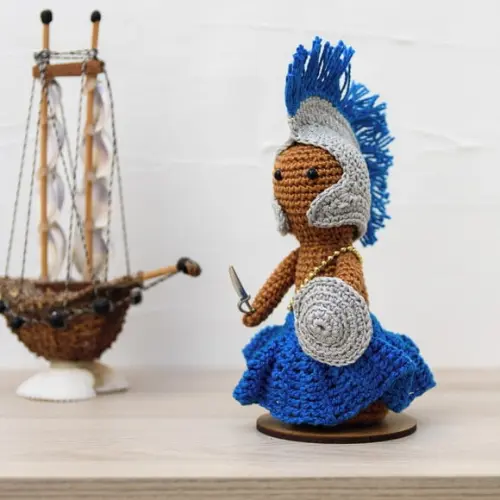 Ogum em Amigurumi