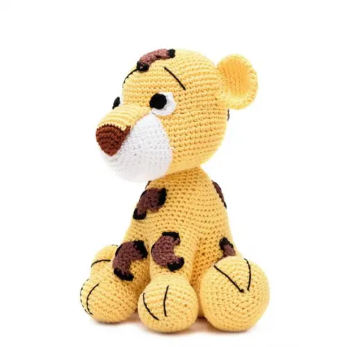 Oncinha Pintada em Amigurumi