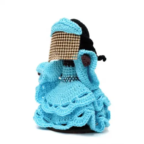 Orixá Iemanjá em Amigurumi