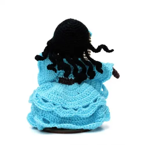Orixá Iemanjá em Amigurumi