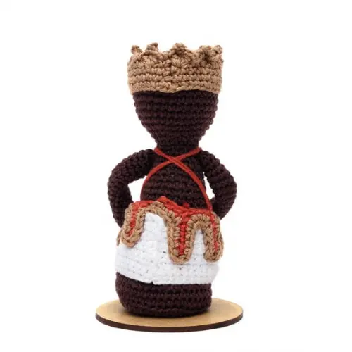 Orixá Xangô em Amigurumi