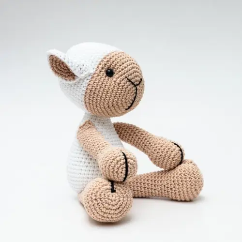 Ovelha em Amigurumi