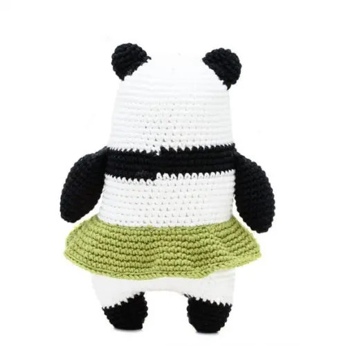 Panda de Saia em Amigurimi