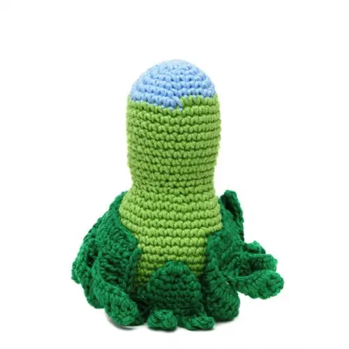 Papagaio Médio em Amigurumi