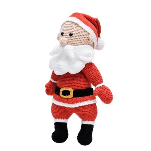 Papai Noel Grande em Amigurumi