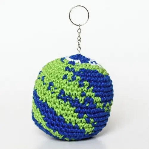 Planeta Terra em Amigurumi