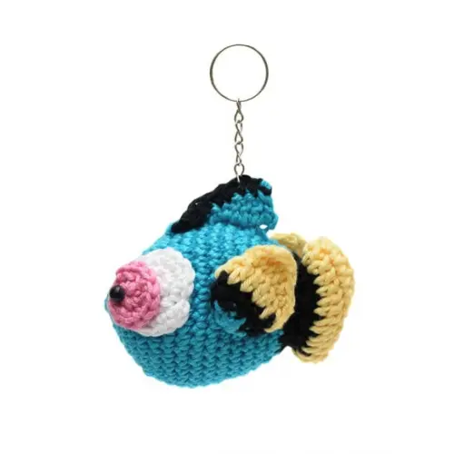 Peixinho Dory em Amigurumi