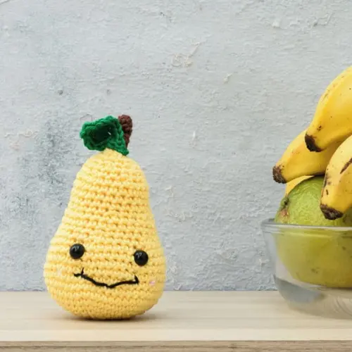 Pera em Amigurumi