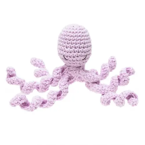 Polvo Pequeno em Amigurumi