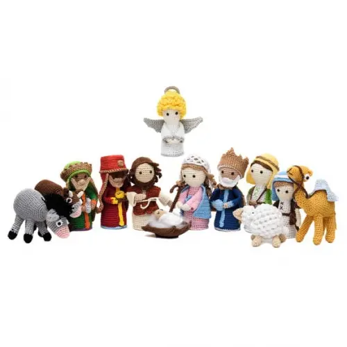 Presépio Completo em Amigurumi