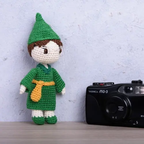 Presto da Caverna do Dragão em Amigurumi