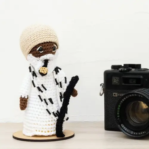 Preto Velho em Amigurumi